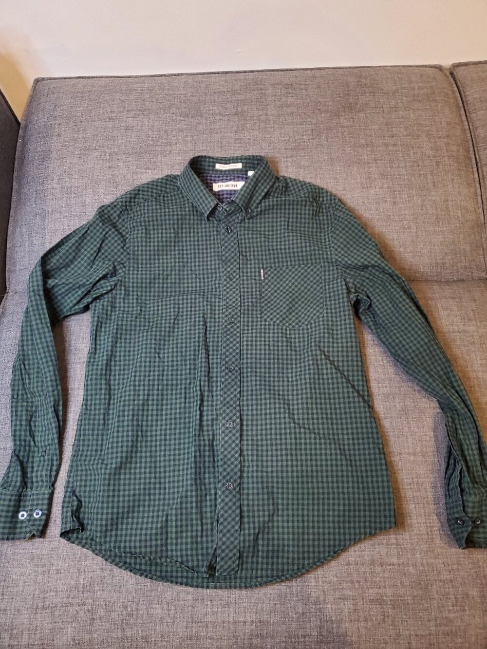 Ben Sherman Gingham Button Down Shirt